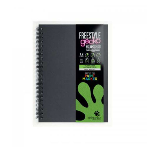 Picture of 250GSM A4 SPIRAL PORTRAIT PAINT MARKER SKETCH PAD 30 PAGES